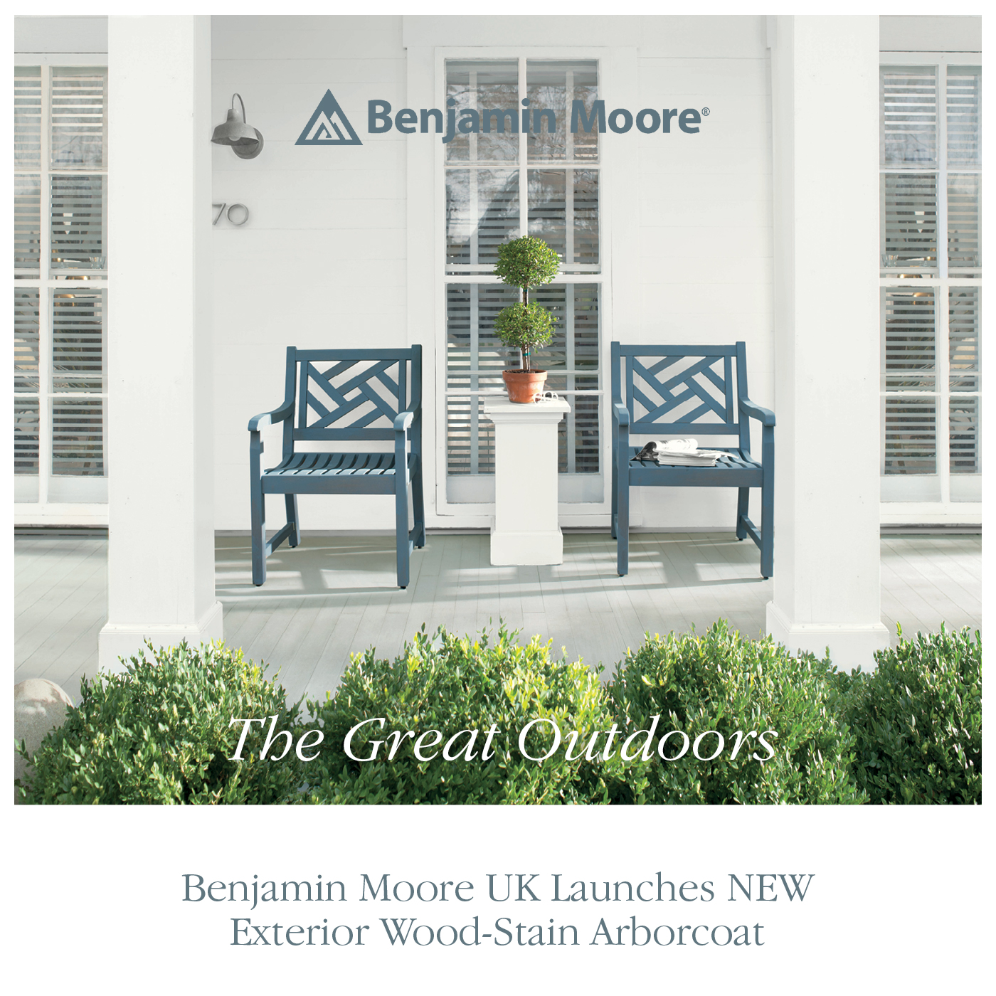 PRESS RELEASE: Benjamin Moore UK Launches NEW Exterior Wood-Stain Arborcoat
